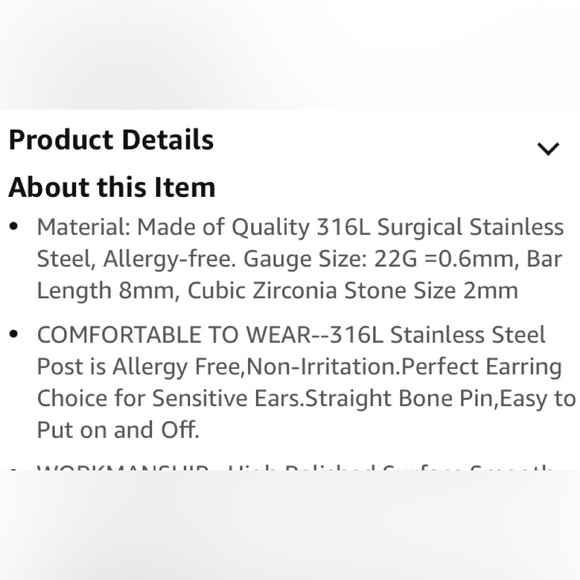 316 L surgical, steel nose, stud set of 60, new in case assorted colors - Picture 7 of 13